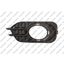 Rejilla Derecha Paragolpes-Negra-Con Agujeros Antiniebla-Con Agujeros Marco Mod. Sport 28