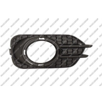 Rejilla Izquierda Paragolpes-Negra-Con Agujeros Antiniebla-Con Agujeros Marco Mod. Sport 28