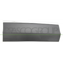 MOLDURA PUERTA TRASERA DERECHA NEGRA GRANULADA-CON AGUJEROS PERFIL