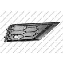 REJILLA SUPERIOR DERECHA PARAGOLPES DELANTERO CON AGUJEROS SENSORES APARCAMIENTO+SOPORTES