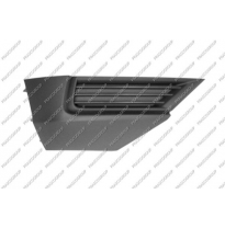 REJILLA INFERIOR DERECHA PARAGOLPES DELANTERO-NEGRA GRANULADA SIN AGUJEROS ANTINIEBLA MOD. 24