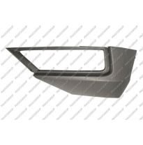 REJILLA INFERIOR IZQUIERDA PARAGOLPES DELANTERO-NEGRA GRANULADA CON AGUJERO ANTINIEBLA MOD. 24?