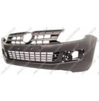 Paragolpes Delantero Gris Con Rejilla Volkswagen Amarok 2011-&gt;