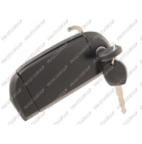 Maneta Exterior Delantera Izquierda Negra/Lisa-Con Llave Volkswagen Transporter 1990-&gt;