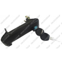 Maneta Exterior Trasera Derecha-Negra/Lisa-Con Llave Volkswagen Transporter 1990-&gt;