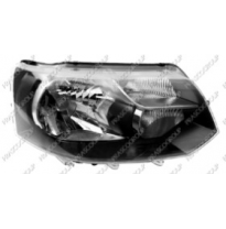 Optica Derech H4 Con Regulacion Electrica T5 Con Motor 01/09&gt; Volkswagen Transporter 2010-&gt;