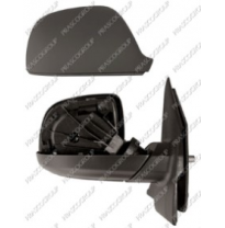 Espejo Derecho-Manual-Negro-Convexo T5 2009-&gt; Volkswagen Transporter 2010-&gt;