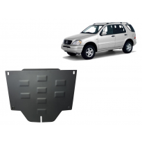 Protector de diferencial de Acero para Mercedes ML W163 Año: 1998 - 2005 Grosor: &quot;3&quot;mm Todas las motorizaciones