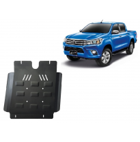 Protector de Acero para caja de cambios del Toyota Hilux Revo Año: 2016 - 2025 Grosor: &quot;3&quot;mm Todas las motorizaciones