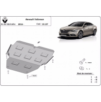 Cubre Carter Metalico Renault Talisman 2016-2017 Acero 2mm