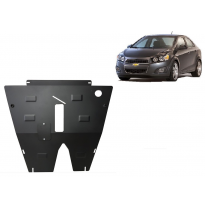 Cubre carter de Acero para Chevrolet Aveo Año: 2011 - 2020 Grosor: &quot;2&quot;mm Todas las motorizaciones T300