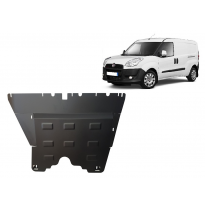 Cubre carter de Acero para Fiat Doblo Año: 2010 - 2022 Grosor: &quot;2&quot;mm Todas las motorizaciones