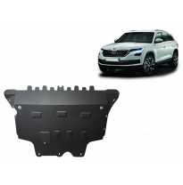 Cubre carter de Acero para Skoda Kodiaq Año: 2016 - 2024 Grosor: &quot;2&quot;mm Todas las motorizaciones