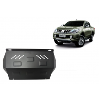 Protector de radiador de Acero para Mitsubishi L200 Año: 2015 - 2025 Grosor: &quot;2.5&quot;mm Todas las motorizaciones