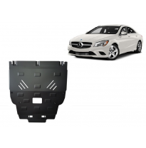 Cubre carter de Acero para Mercedes CLA X117 Año: 2013 - 2019 Grosor: "2"mm Todas las motorizaciones