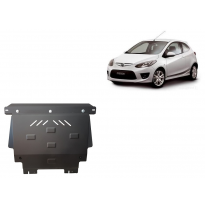 Cubre carter de Acero para Mazda 2 Año: 2008 - 2014 Grosor: "2"mm Todas las motorizaciones