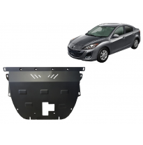 Cubre carter de Acero para Mazda Axela Año: 2013 - 2025 Grosor: "2"mm Todas las motorizaciones