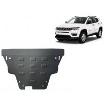 Cubre carter de Acero para Jeep Compass Año: 2017 - 2025 Grosor: "2"mm Todas las motorizaciones