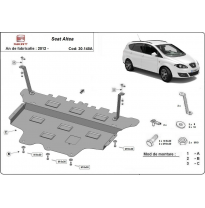 Cubre Carter Metalico Seat Altea - Caja De Cambios Automática  Año: 2012-2021