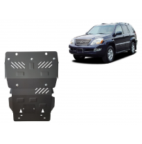 Protector de Acero para caja de cambios del Lexus GX Año: 2002 - 2009 Grosor: &quot;2.5&quot;mm Todas las motorizaciones