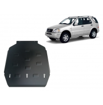 Protector de Acero para caja de cambios Mercedes ML W163 Año: 1998 - 2005 Grosor: &quot;3&quot;mm Todas las motorizaciones