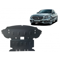 Cubre carter de Acero para Mercedes Clase C W205 4x4 Año: 2014 - 2021 Grosor: &quot;2&quot;mm 4x4