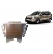 Cubre carter de Aluminio para DACIA LODGY Año: 2012 - 2025 Grosor: "4"mm Todas las motorizaciones