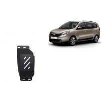 Cubre carter de Acero para el sistema Stop&amp;Go, EGR Dacia Lodgy Año: 2012 - 2025 Grosor: "1.5"mm Todas las motorizaciones