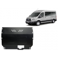 Cubre carter de Acero para Ford Transit - Tracción delantera Año: 2020 - 2025 Grosor: &quot;2&quot;mm Todas las motorizaciones