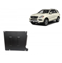 Protector de Acero para caja de cambios Mercedes ML W166 Año: 2011 - 2019 Grosor: &quot;2&quot;mm Todas las motorizaciones