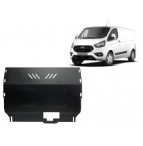 Cubre carter de Acero para el motor y caja de cambios del Ford Transit Custom - Tracción delantera Año: 2020 - 2023 Grosor: &quot;2&quot;m