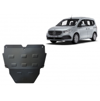 Cubre carter de Acero para Mercedes Clase T Año: 2021 - 2025 Grosor: "2"mm Todas las motorizaciones