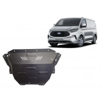 Cubre carter de Acero para el motor y caja de cambios del Ford Transit Custom Año: 2023 - 2025 Grosor: &quot;2&quot;mm Todas las motorizac