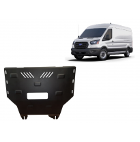 Cubre carter de Acero para Ford Transit - 4x4 Año: 2013 - 2023 Grosor: &quot;2.5&quot;mm Todas las motorizaciones