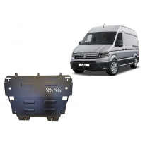 Cubre carter de Acero para VW Crafter Año: 2017 - 2025 Grosor: &quot;3&quot;mm Todas las motorizaciones