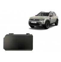 Protector de batería de Acero para Dacia Duster Hybrid Año: 2024 - 2025 Grosor: &quot;2&quot;mm Híbrido