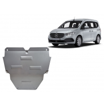 Cubre carter de Aluminio para Mercedes EQT Año: 2023 - 2025 Grosor: "3"mm Todas las motorizaciones