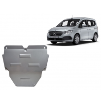 Cubre carter de Aluminio para Mercedes Clase T Año: 2021 - 2025 Grosor: "3"mm Todas las motorizaciones