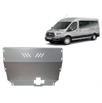 Cubre carter de Aluminio para Ford Transit FWD Año: 2020 - 2023 Grosor: &quot;3&quot;mm Todas las motorizaciones