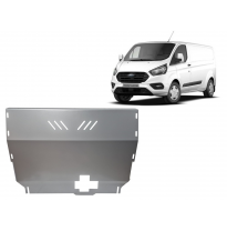 Cubre carter de Aluminio para el motor y caja de cambios del Ford Transit Custom - Tracción delantera Año: 2020 - 2023 Grosor: &quot;