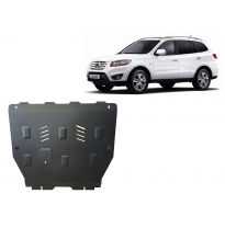 Cubre carter de Acero para Hyundai Santa Fe Año: 2006 - 2011 Grosor: &quot;3&quot;mm Todas las motorizaciones
