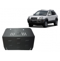 Cubre carter de Acero para Hyundai Tucson Año: 2004 - 2015 Grosor: &quot;3&quot;mm Todas las motorizaciones