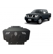 Cubre carter de Acero para Nissan Navara D40 Año: 2005 - 2015 Grosor: &quot;3&quot;mm Todas las motorizaciones