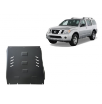 Protector de Acero para caja de cambios y el diferencial del Nissan Pathfinder Año: 2005 - 2015 Grosor: &quot;3&quot;mm Todas las motoriza