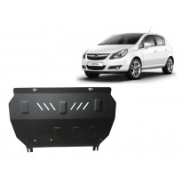 Cubre carter de Acero para Opel Corsa D Año: 2006 - 2014 Grosor: &quot;2&quot;mm Todas las motorizaciones