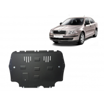 Cubre carter de Acero para Skoda Octavia 2 Año: 2004 - 2012 Grosor: &quot;2&quot;mm Todas las motorizaciones 1Z