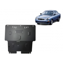 Cubre carter de Acero para Daewoo Nubira Año: 2003 - 2009 Grosor: "2"mm 1.6, 2.0