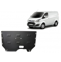 Cubre carter de Acero para el motor y caja de cambios del Ford Transit Custom Año: 2013 - 2019 Grosor: &quot;2&quot;mm 2.0, 2.2 TD