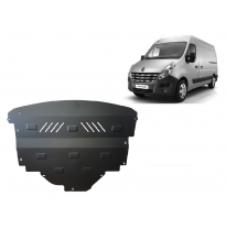 Cubre carter de Acero para Renault Master 3 Año: 2010 - 2024 Grosor: &quot;2&quot;mm Todas las motorizaciones