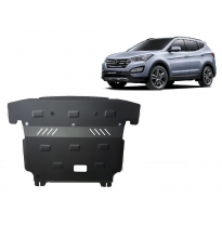 Cubre carter de Acero para Hyundai Santa Fe Año: 2012 - 2018 Grosor: &quot;2&quot;mm Todas las motorizaciones